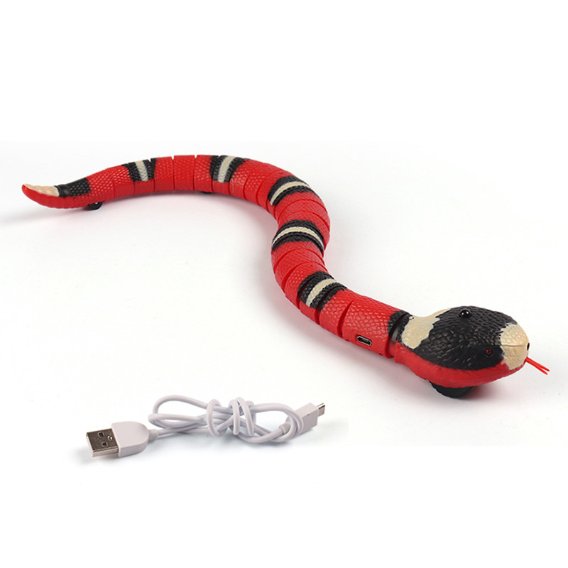 Gp67smart sensing interactive cat toys automatic eletronic snake cat teasering play usb rechargeable kitten toys for